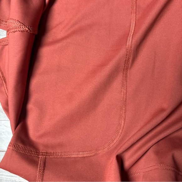 Old Navy Active Powersoft Skort Extra High Rise Go Dry Copper Red Womens Plus 3X - Picture 7 of 16